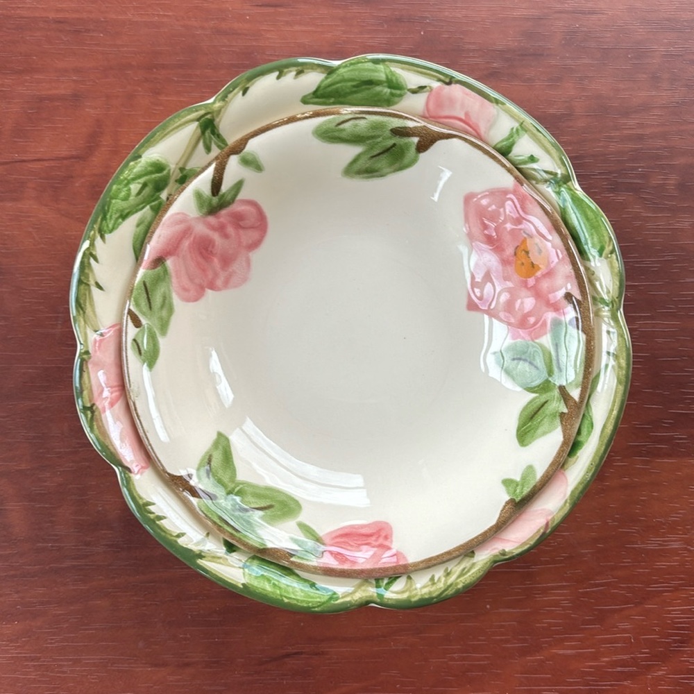 Mini Franciscan Desert Rose Bowls